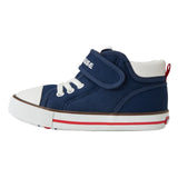 Japanese mikihouse big children's canvas shoes 10-9468-497 navy blue (16-19cm)