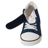 Japanese mikihouse big children's canvas shoes 10-9468-497 navy blue (16-19cm)