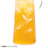 日本 lupicia 限定 大容量 耐热 玻璃茶滤茶壶 冷泡壶 1000ml 夏天必备 粉色【今日特价🉐】