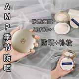 日本 ampleur 防晒粉饼 蜜粉饼 SPF50