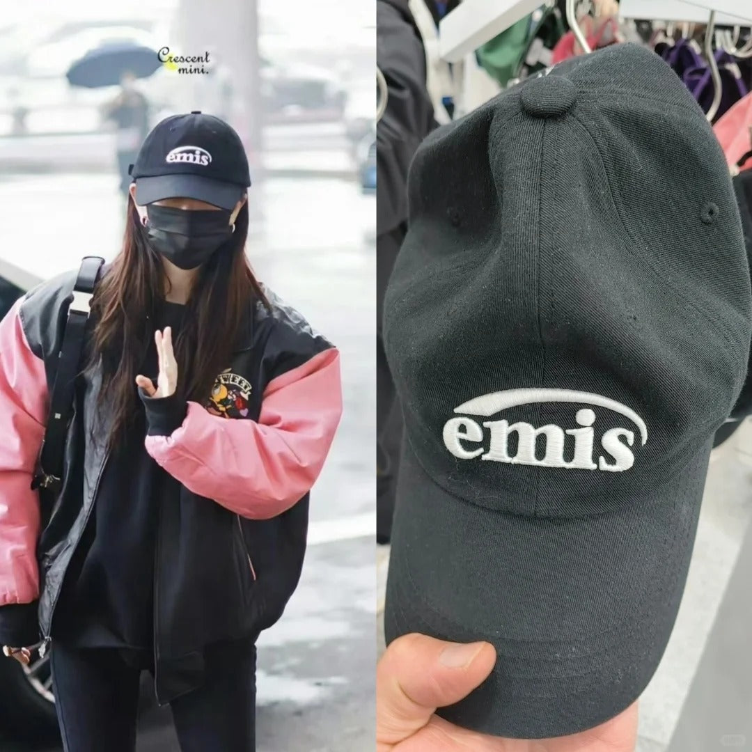 韩国 emis 棒球帽 黑色 超级难买