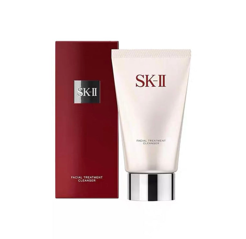 HFX 02 日本SK-II SK2 SKII经典长管滋润洁面霜洗面奶 109g 温和氨基酸洁面乳 深层清洁补水 - chuxinxiaopu